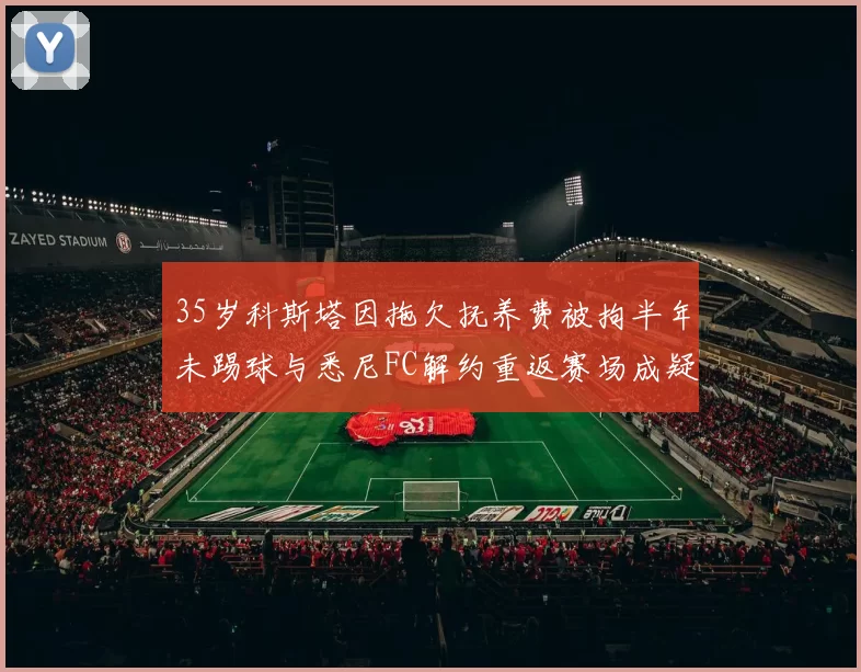 35岁科斯塔因拖欠抚养费被拘半年未踢球与悉尼FC解约重返赛场成疑